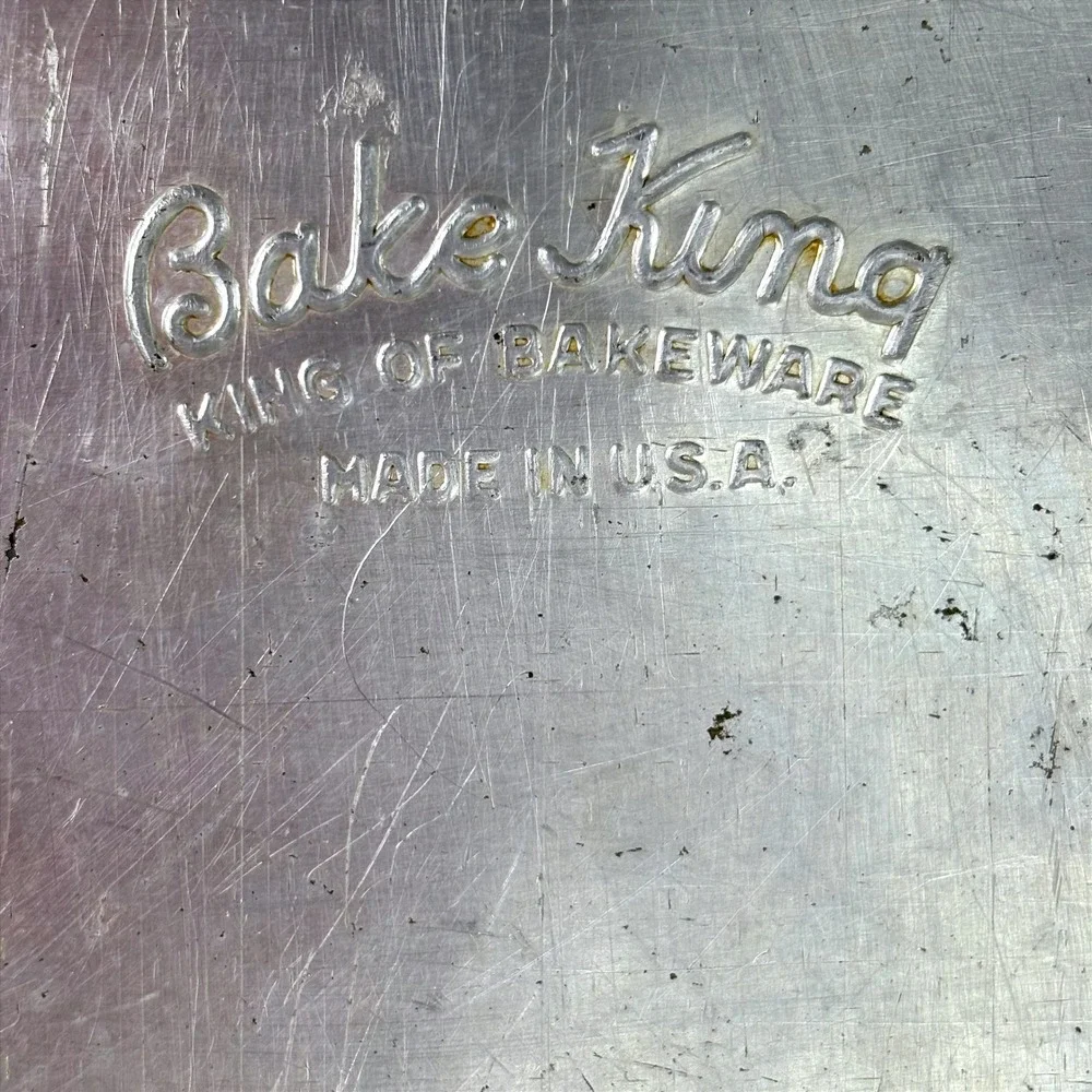 Vintage Bake King Square Cake Pans Set of 2  8x8